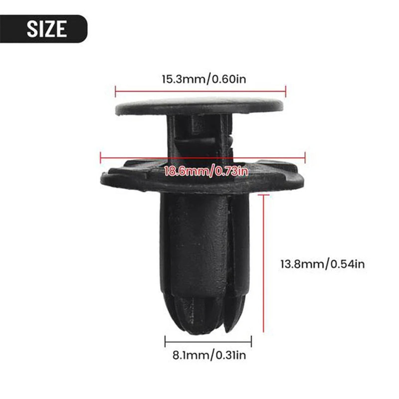 Hyundai Sonata 20 x Front Bumper Trim Fastener Clips (2011-2014)