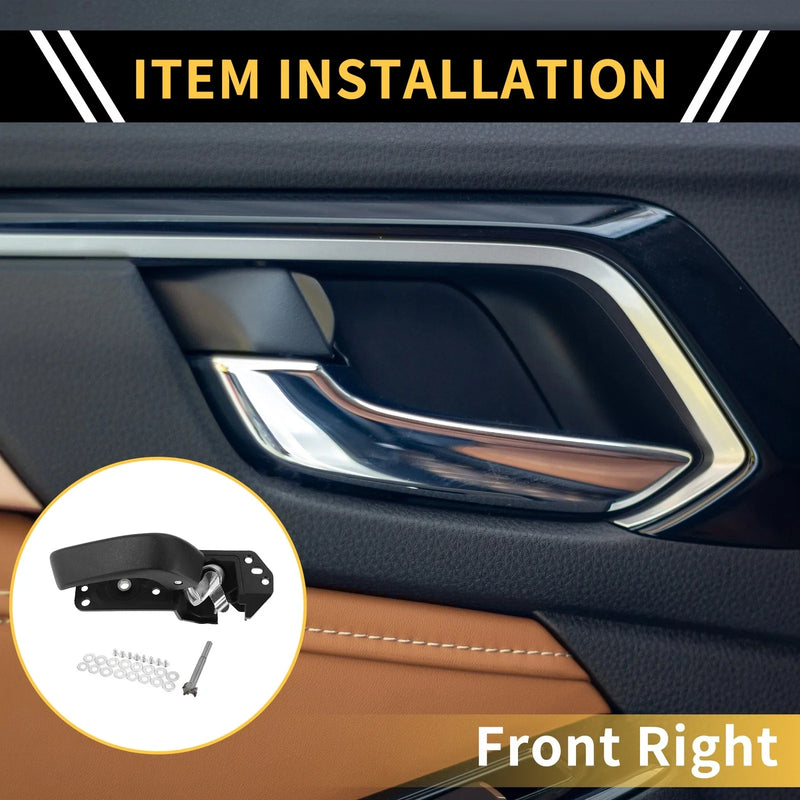 Chevrolet Silverado 2500 HD Front Right Interior Door Handle (2007-2014)