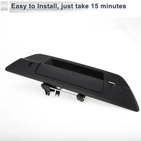 Toyota Hilux Revo (2015-2021) Black Exterior Door Tailgate Handles