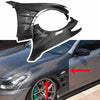 Infiniti G37 2-Door 2008-2013 Real Carbon Fiber Front Fenders w/o Light Hole