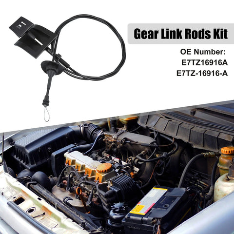 Ford F-150 Front Hood Latch Release Cable (1987-1991)