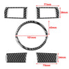 Chrysler 300, 300C, Dodge Magnum Black Steering Wheel Cover Trim (2005-2010)