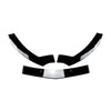 Benz CLA Class C117 Gloss Black Front Spoiler Lip Splitter Kit (2016-2019)