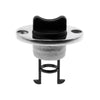 Chrome Boat Bungs with Plastic Coarse Thread Transom Bung