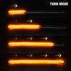 Car () 2 x Blue 45cm Flexible LED Strip Daytime Running Lights