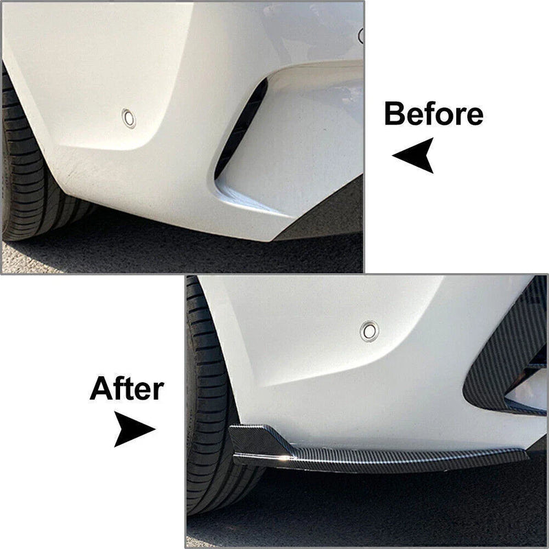 BMW 3-Series G20 G21 M-Sport Rear Bumper Side Corner Aprons (2019-2021)