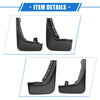 Ford Explorer 2020-2024 Front & Rear Splash Guards Mud Flaps Kit