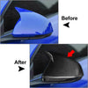 Ford Mustang Carbon Fiber Side Door Rearview Mirror Covers (2015-2024)
