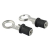 Boats and Livewells Drain / 1 Inch / Stainless Steel and Rubber
