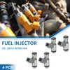 FORD Fiesta Mk5 1.3 (2001-2008) Gray Fuel Injector 4 x