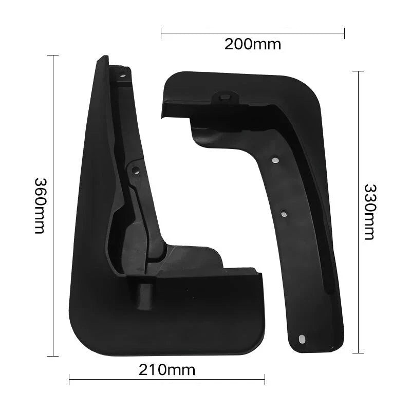 Toyota Highlander 4 Pcs / Mud Flaps Splash Guards (2020–2023)