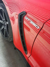 Ford Mustang GT350 GT550 18-22 Carbon Fiber Side Fender Air Vent Cover Trim