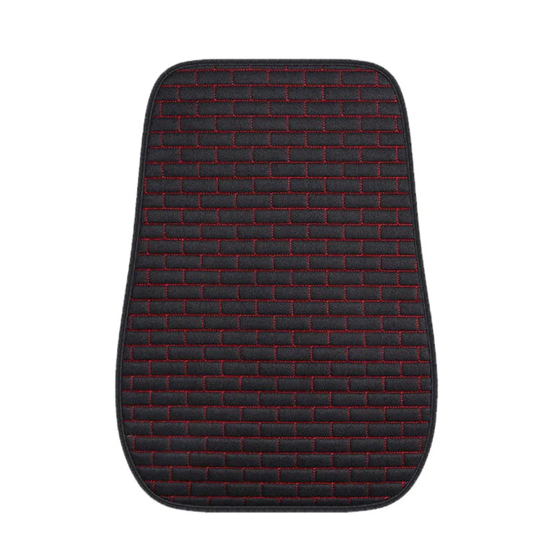 Universal Fit - Protective Black Seat Mat Covers Front Car Seat Covers