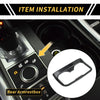 Toyota Tacoma Carbon Fiber Armrest Rear Cup Holder Cover (2016-2023)