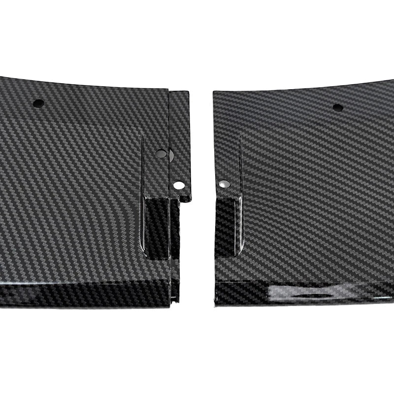 BMW E82 E88 135i Carbon Look Front Bumper Lip Splitter (2007-2010)