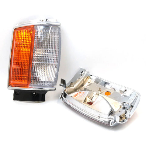 Toyota Hilux 1983-1988 Chrome Corner Indicator Lights