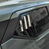 Nissan Kicks Glossy Black Side Vent Scoop Louver Cover Trim (2017–2024)