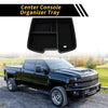 Chevy Silverado 1500 & GMC Sierra Center Console Organizer Tray Black