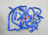 Nissan Pulsar N15 GA16DE 1.6L Red Silicone Coolant Hose (1995-2000)