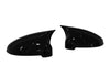 Audi A4 B9 (2016-2021) Gloss Black 2 Piece Side View Mirror Covers