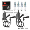 Ignition Coil & Spark Plug W/ Cap Kit Honda Nighthawk CB650SC (1982–1985)