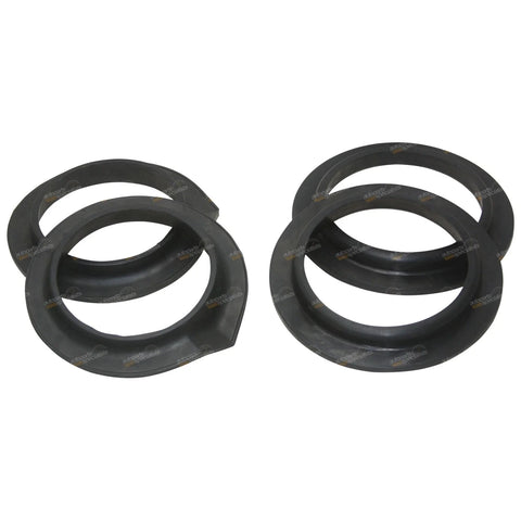Patrol GQ Y60 GU Y61 GR Front+Rear Rubber Coil Spring Seat Insulators