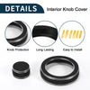 Land Rover Range Rover Evoque (2012-2018) 4 Pcs Media Switch Knob Cover