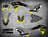 Kawasaki KXF 250 Custom Decal Kit STING STYLE MX Graphics (2017-2020)