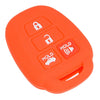 Toyota Corolla Red Silicone Key Case Cover (2014-2018)