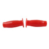 Vintage Motorcycle Handlebars Red Universal 7/8" Easy-Hold Hand Grips