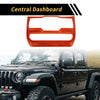 Jeep Wrangler JL Dashboard Center Console Control Panel Cover (2018-2023)