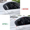 BMW F30 320i M Sport (2013-2019) Black Rear Louver Shutter Cover