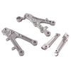 Yamaha YZF R6 Front Footpegs Footrests Brackets Set (2006-2011)