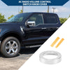 Ford Mustang (2015-2020) - Silver Tone 1 x Headlight Knob Cover Ring