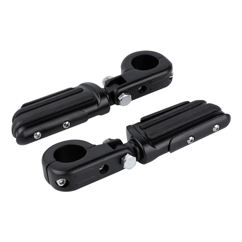 Harley Touring 1 1/4" Engine Guard Footpeg Male Mount Clamps