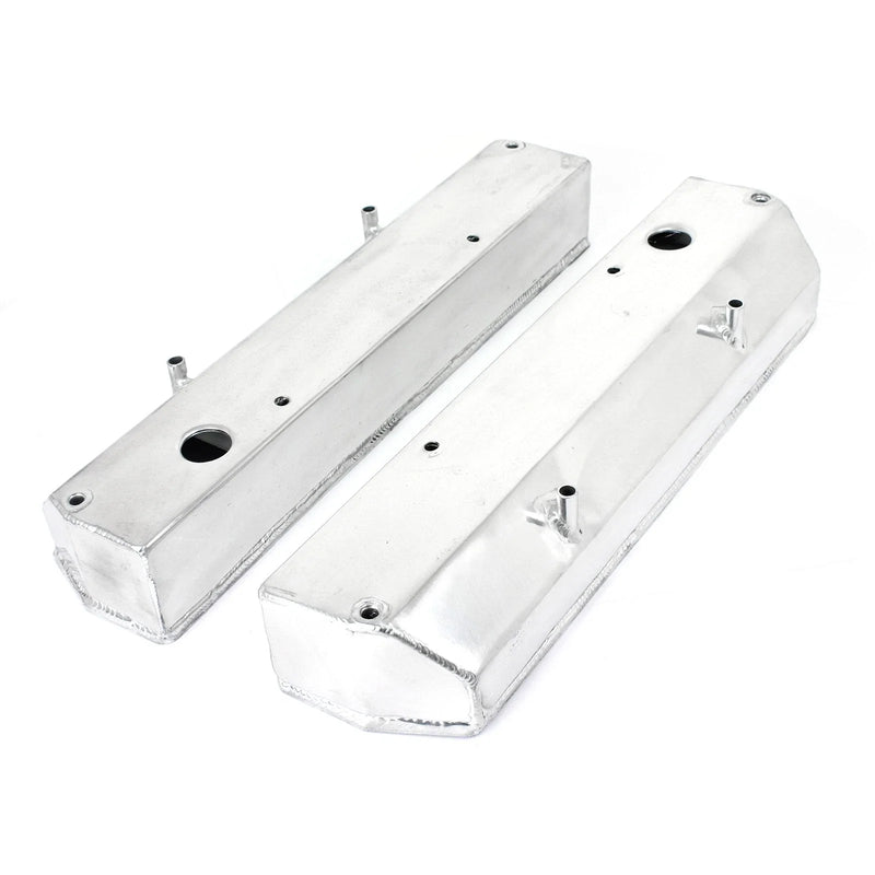 Holden 253 304 308 Polished Tall Valve Covers w/ Hole