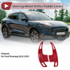 Ford Mustang Red Plastic Steering Wheel Paddles (2015-2023)