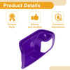 Jeep Wrangler JK 2011-2017 - Purple 4 x Interior Door Handle Bowl Cover Trim