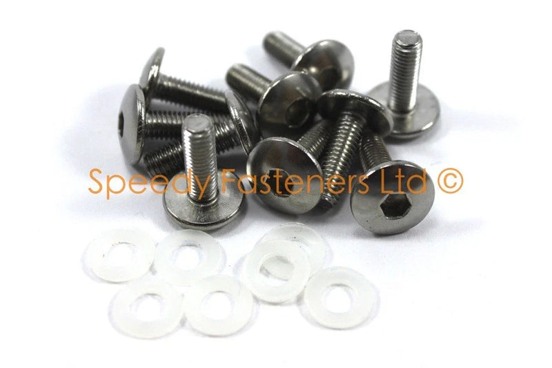 Aprilia Mille RSV 1000 12x Hex Allen Dzus Fairing Bolt (1998–1999)