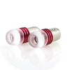 2x Strobe Flashing Red 1156 2357 LED Car Tail Brake Light Lamp Turn Signal Bulb