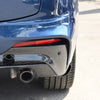 BMW X4 G02 M Sport (2018-2021) Gloss Black 2 x Rear Bumper Side Splitter Trim