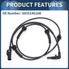 Jeep Compass FWD ABS Wheel Speed Sensor (2017-2023)