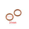 Universal Gasket / 48 x 39mm OD / Exhaust Pipe Muffler Gasket