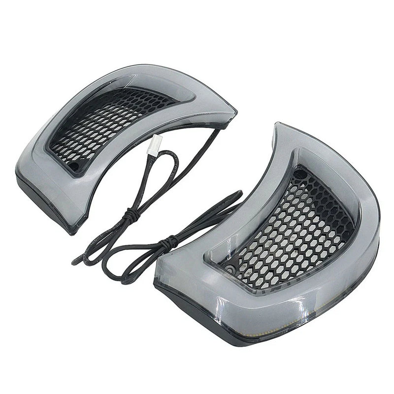 Harley Road Glide Tracer Headlight Vent Accent LED Indicator Lights (2015-2023)