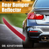 BMW 550i 535i Rear Bumper Reflector Strip Cover Left Side