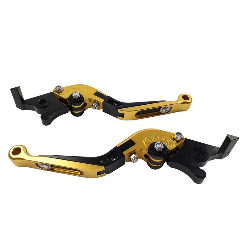 Kawasaki Z650 Z900 Ninja 2x Folding Extendable Brake Clutch Levers (17-22)