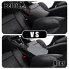 Ford Focus (2010-2015) - Neoprene Gray Center Console Lid Armrest Cover