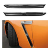 Nissan GTR R35 (2008-2016) Carbon Fiber 2 x Front Fender Vent Covers