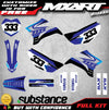 Yamaha TTR 125 Tornado Style Decals Sticker Kit (2008-2026)