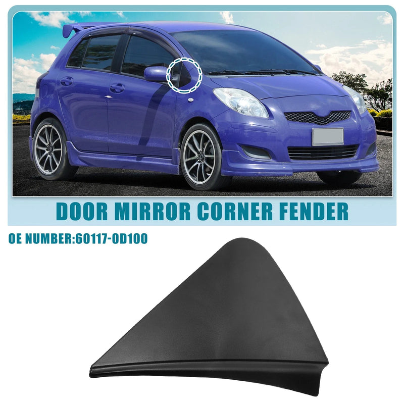 Toyota Yaris Front Right Door Mirror Corner Fender Cover Trim (2007–2011)